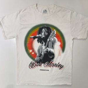PRIMITIVE APPAREL Bob Marley Dreams T-Shirt Graphic Tee Sz M Preowned